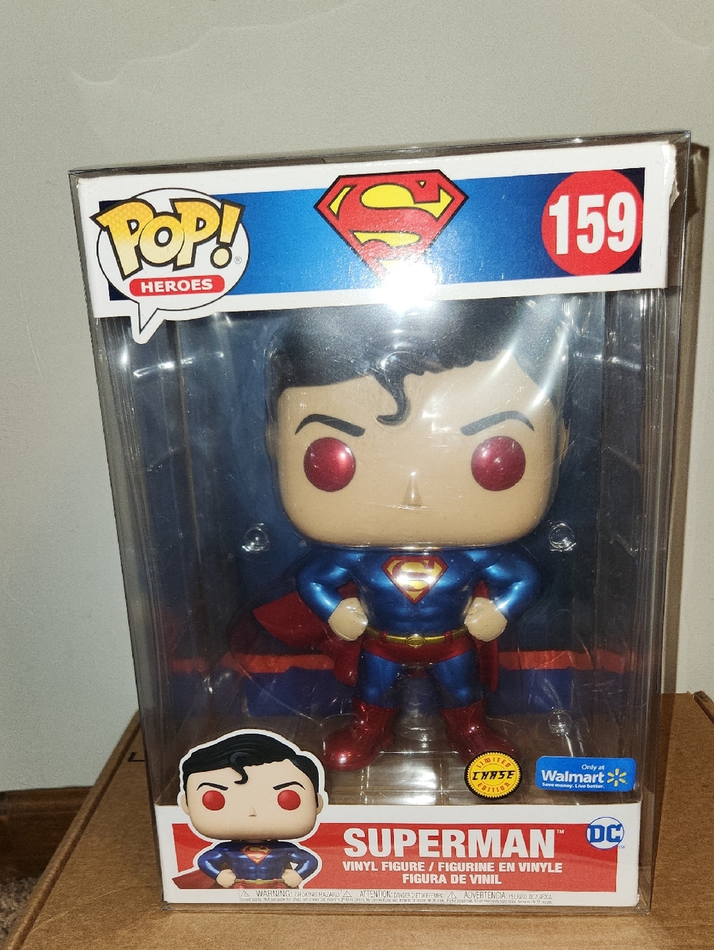 Funko Superman Pop!  Limited Edition Chase 159